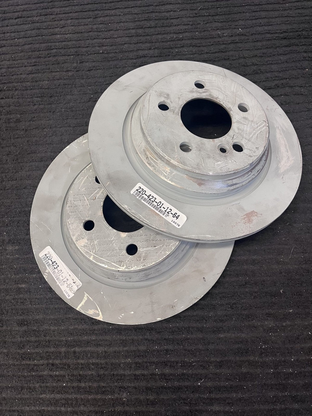 2000-2006 Mercedes-Benz S430 S500 CL500 Rear Brake Rotors Pair OEM A2204230112 - eBay image 5