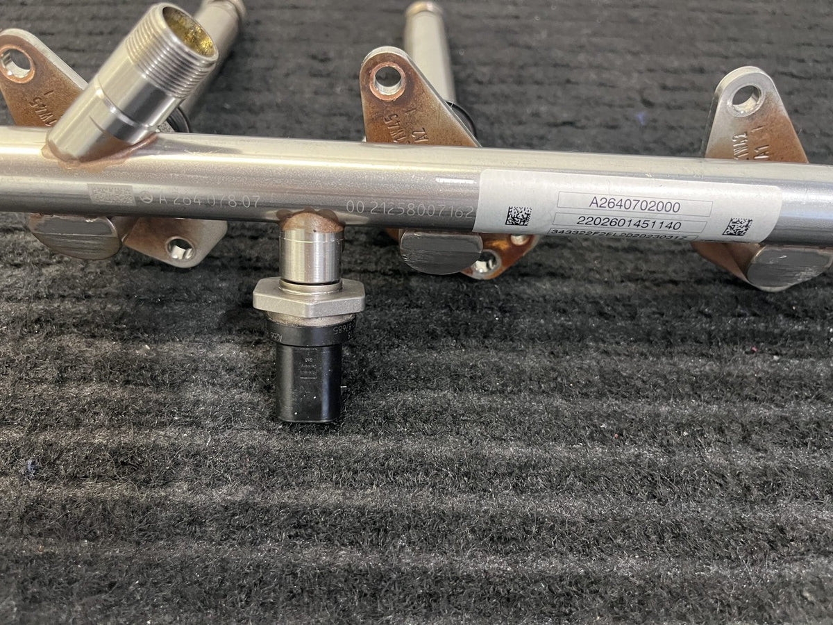 2019-2023 Mercedes-Benz C300 GLC300 E350 Fuel Rail 2 Injectors OEM A2640702000 - eBay image 3