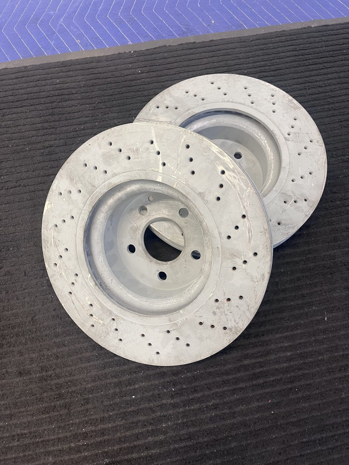 2000-06 Mercedes-Benz CL500 2000-02 S430 S500 Front Brake Rotor Pair OEM A2204212512 - eBay image 4
