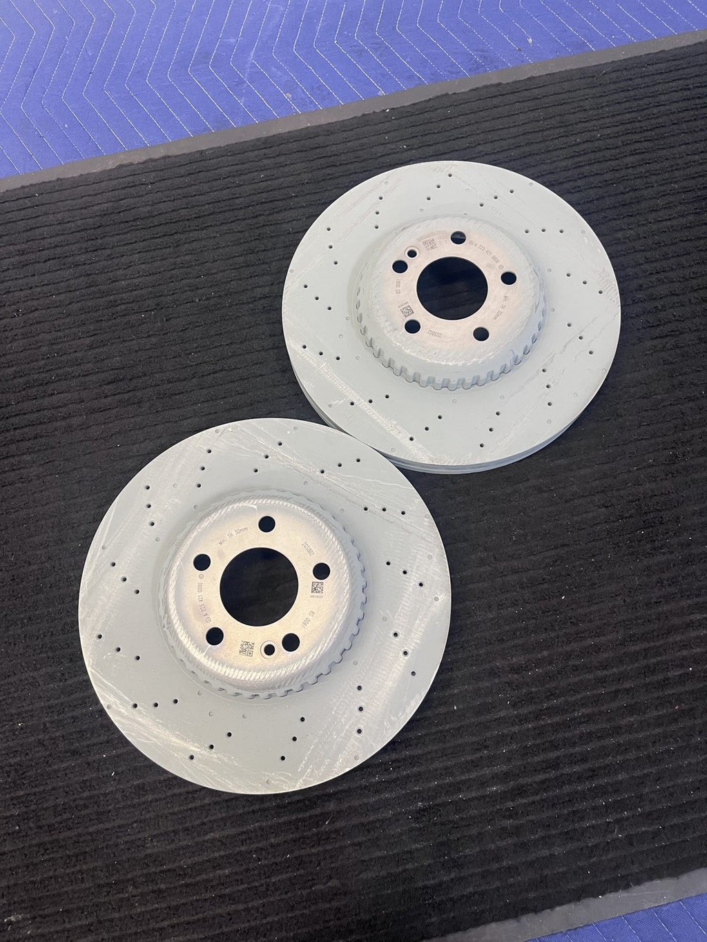 2022-26 C300 2023-26 C43 2024-26 CLE300 Front Rotor Pair OEM A2234210000 - eBay image 4