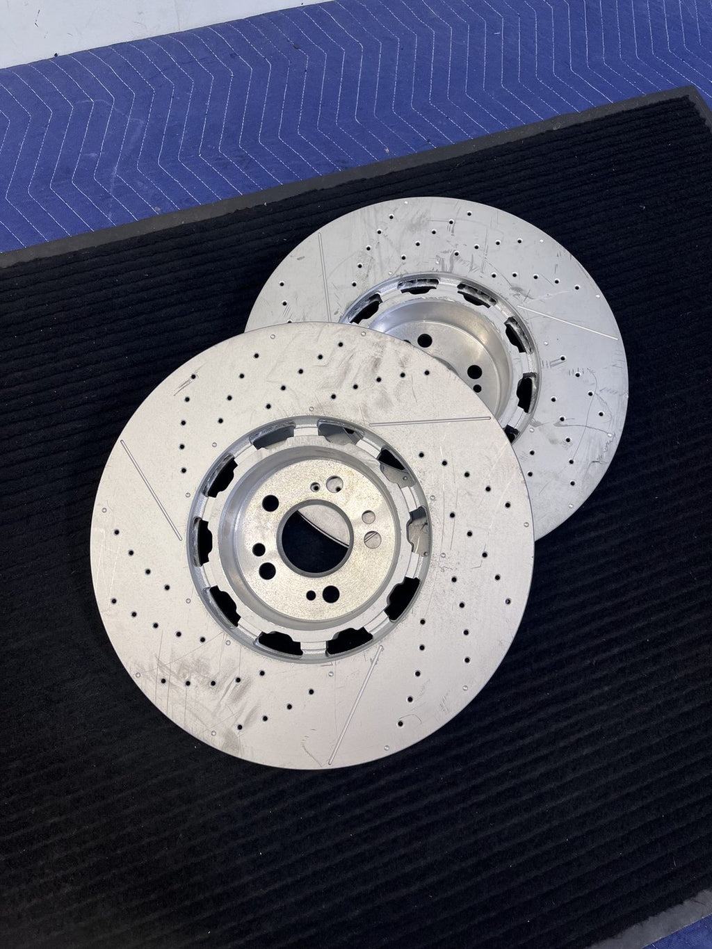 2021-2025 Mercedes-Benz GLE53 GLE63 GLS63 AMG Front Rotor Pair OEM A1674213600 - eBay image 3