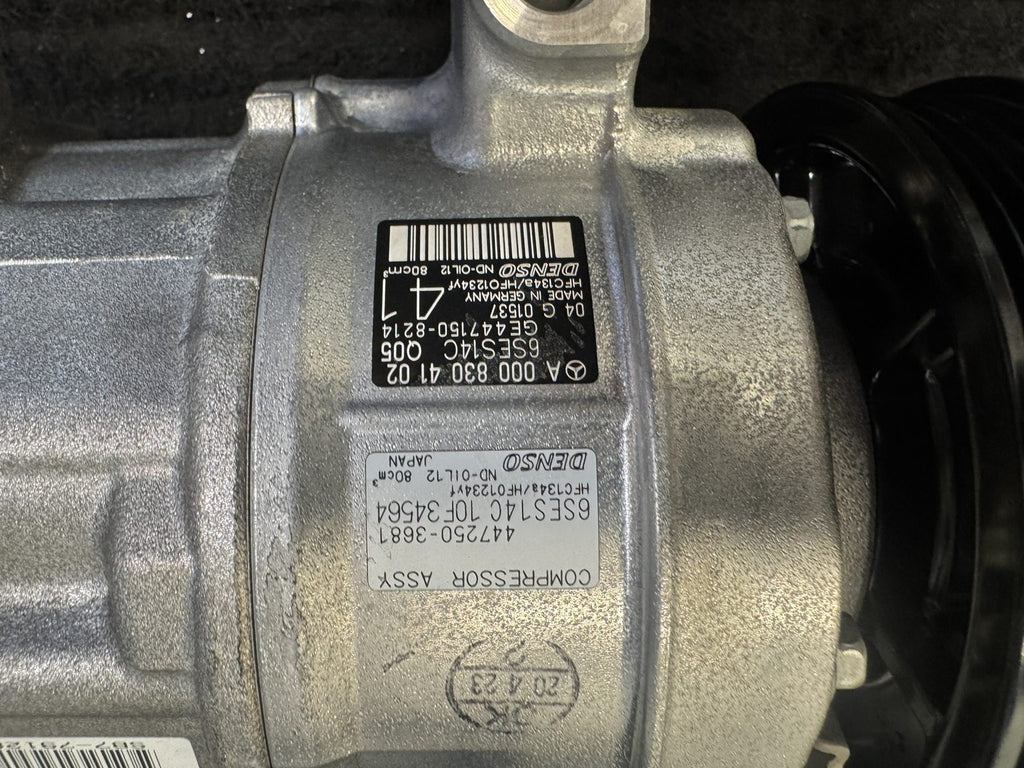 2019-25 Mercedes-Benz A Cla Gla Glb Ac Compressor 6SES14C OEM A0008304102 - eBay image 3