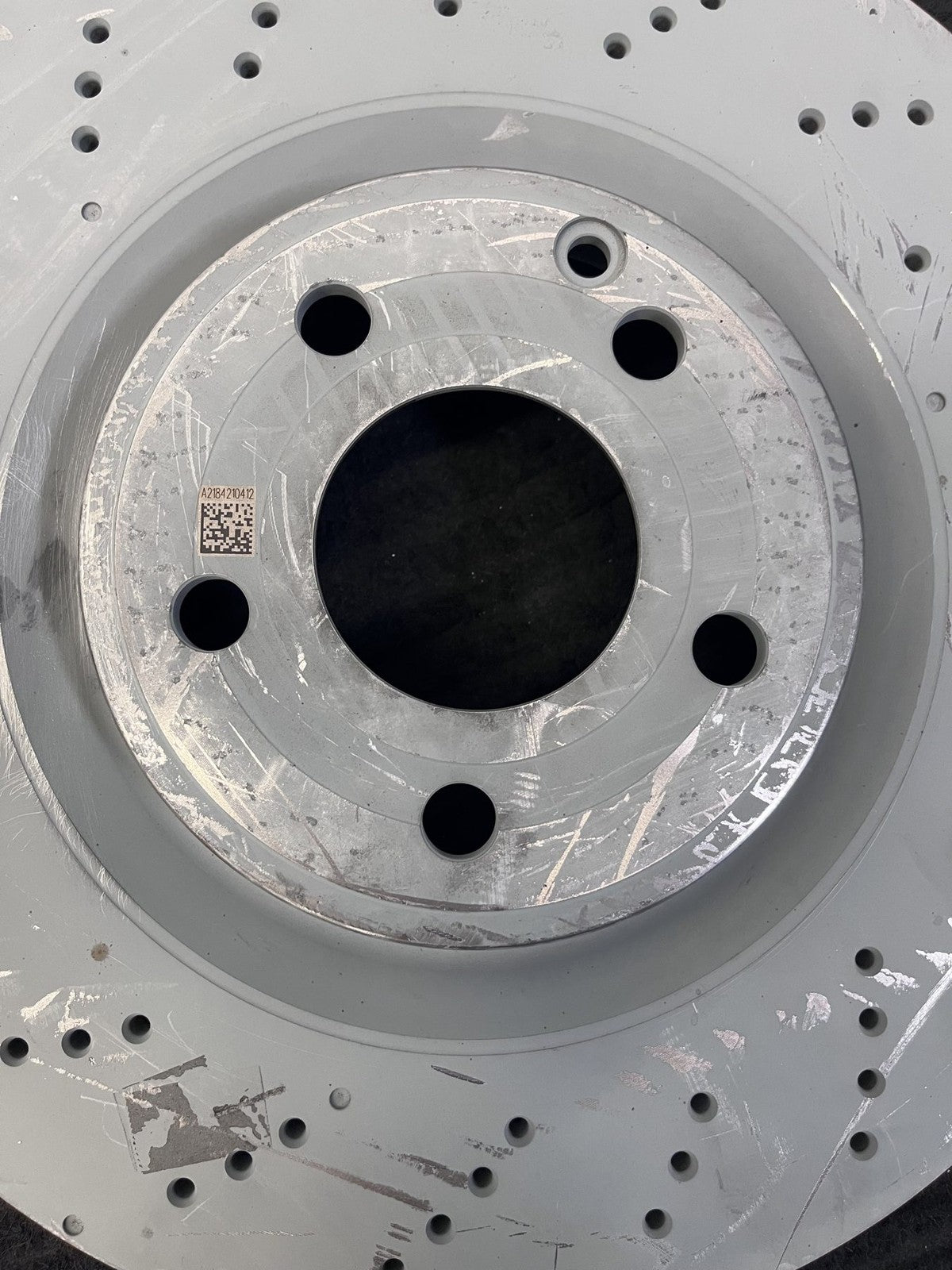 2015-2017 Mercedes-Benz CLS400 C218 Front Drilled Brake Rotors Pair OEM A2184210412 - eBay image 2