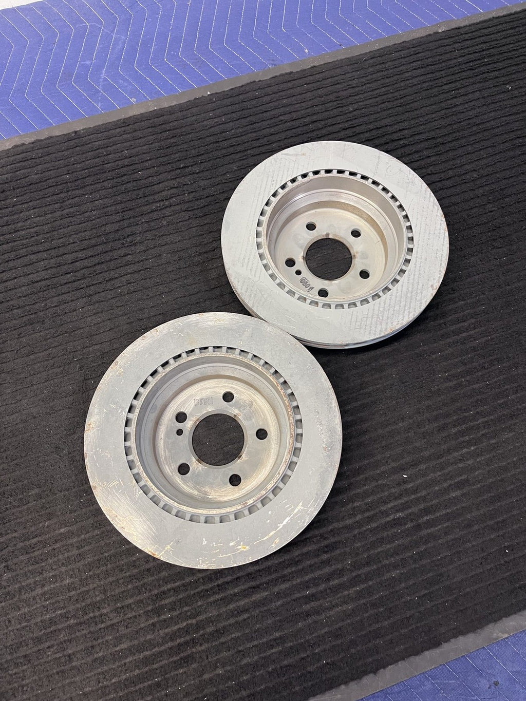 2003-2017 Mercedes-Benz E Cls Glk Rear Vented Brake Rotors Pair OEM A0004230912 - eBay image 2