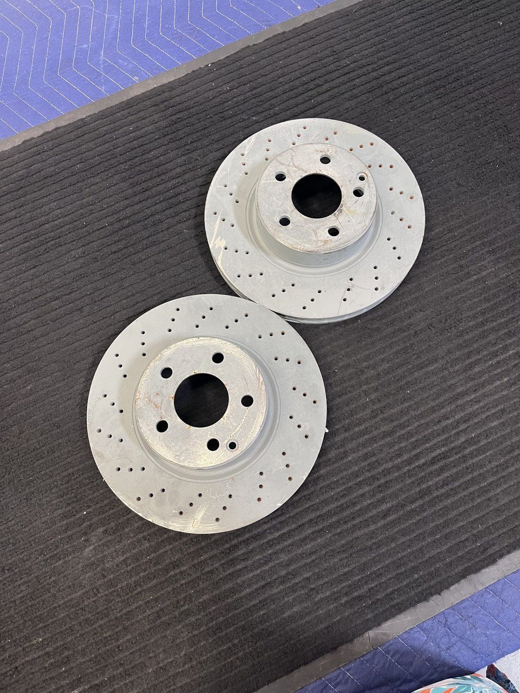 2000-2006 Mercedes-Benz CL500 2003-2006 S430 S500 Front Rotors Pair OEM A220421091264 - eBay image 4