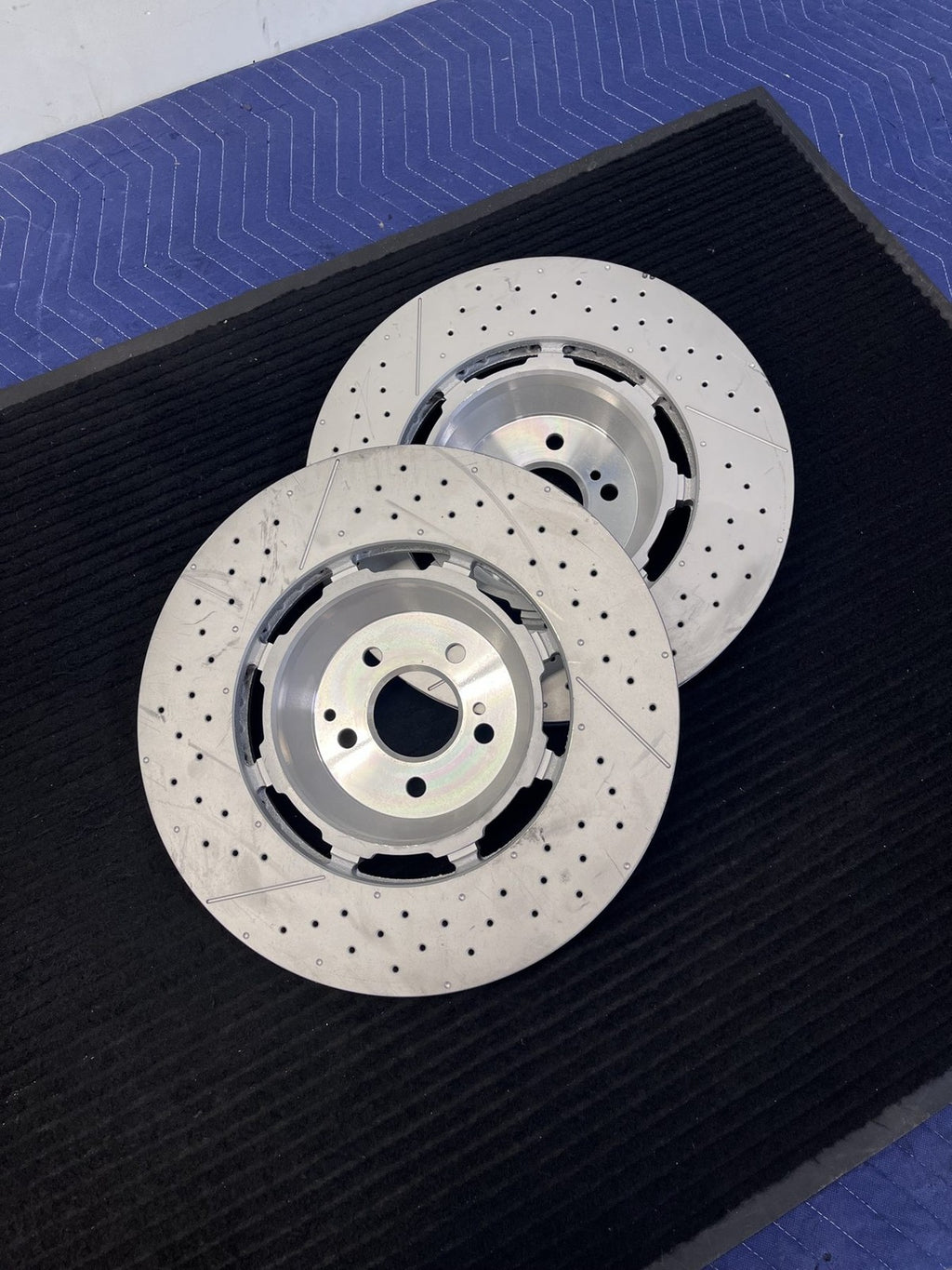 2013-2025 Mercedes-Benz C63 E63 GLC63 SL63 AMG Gt Front Rotors Pair OEM A2314211812 - eBay image 3