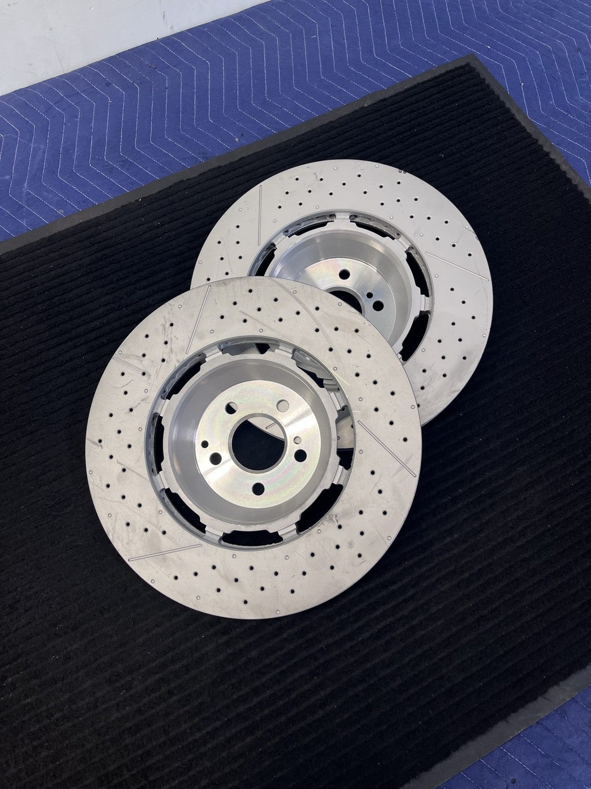 2013-2025 Mercedes-Benz C63 E63 GLC63 SL63 AMG Gt Front Rotors Pair OEM A2314211812 - eBay image 3