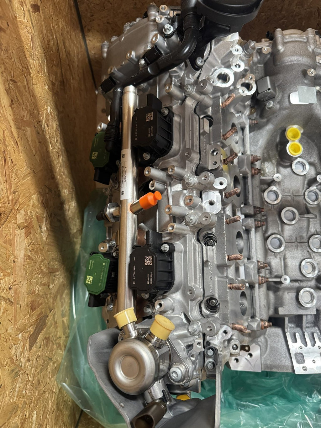 2018-2020 Mercedes-Benz S560 M176.980 4.0L V8 Reman Long Block OEM A176010680280 - eBay image 2