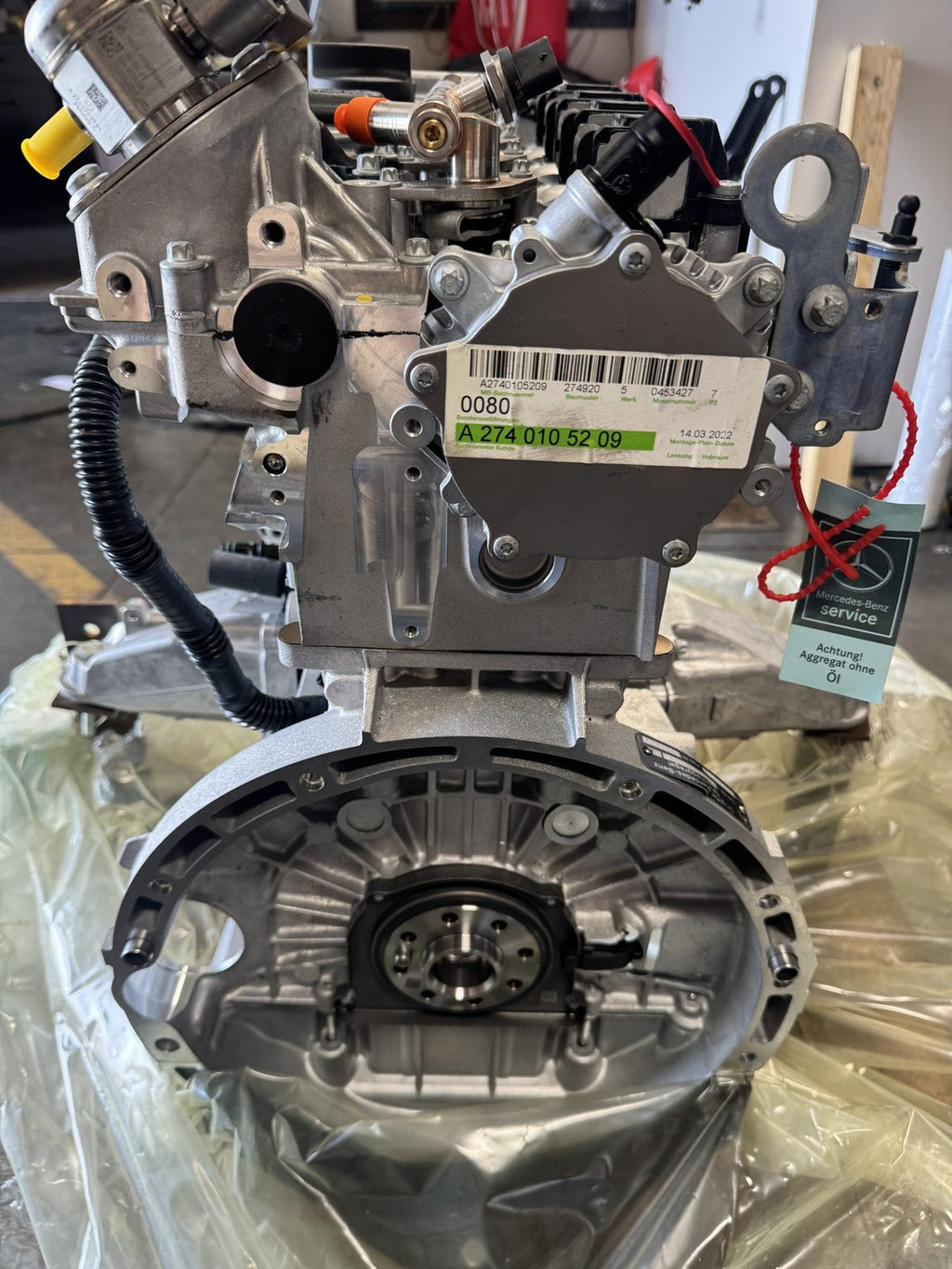 2015-2018 Mercedes-Benz C300 GLC300 M274.920 2.0L Reman Engine OEM A274010520980 - eBay image 6