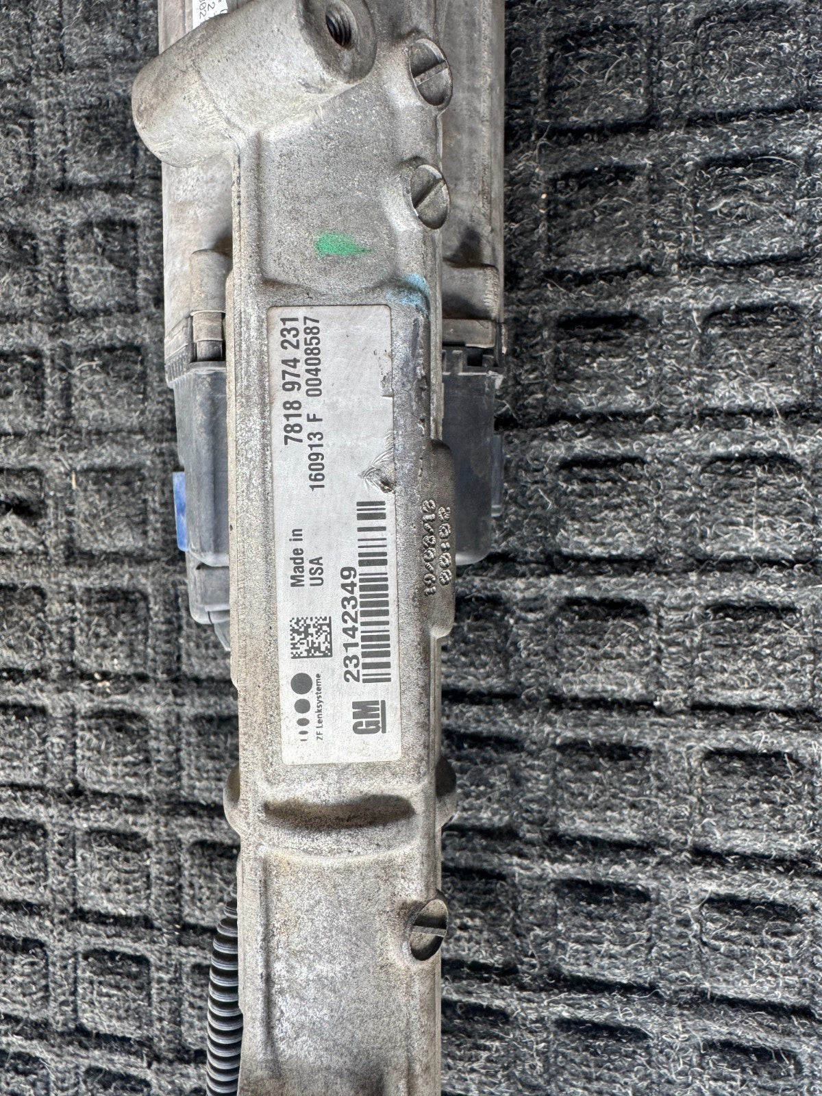 2014 Cadillac  Electric Steering Gear Power Rack ATS RWD Oem 23142349 - eBay image 6
