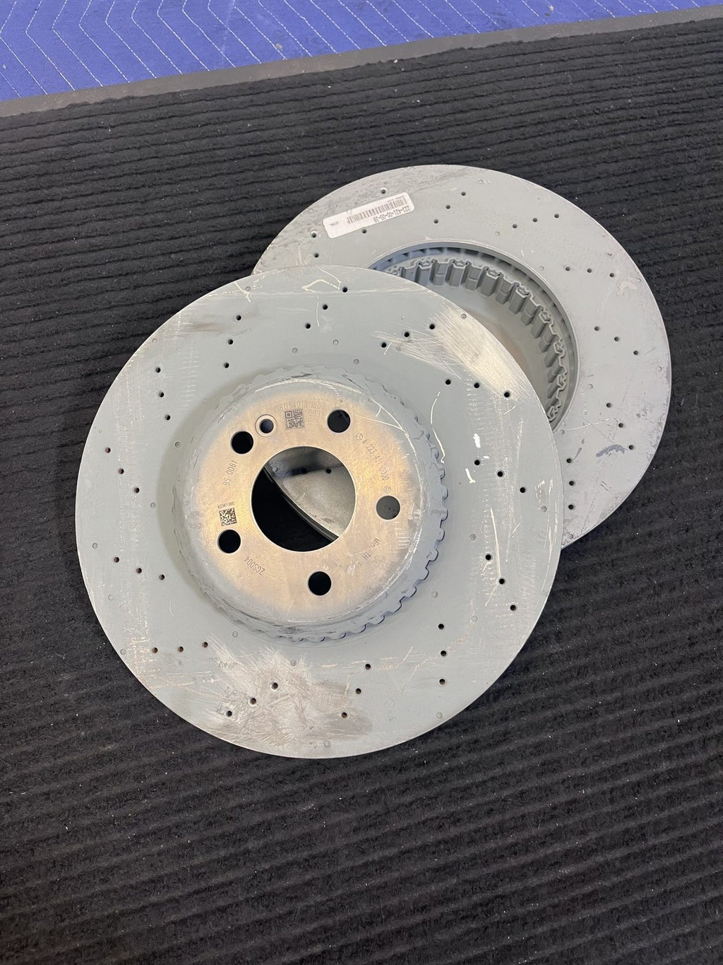 2022-2026 Mercedes-Benz C300 2023-2026 C43 Front Rotor Pair OEM A2234210000 - eBay image 6