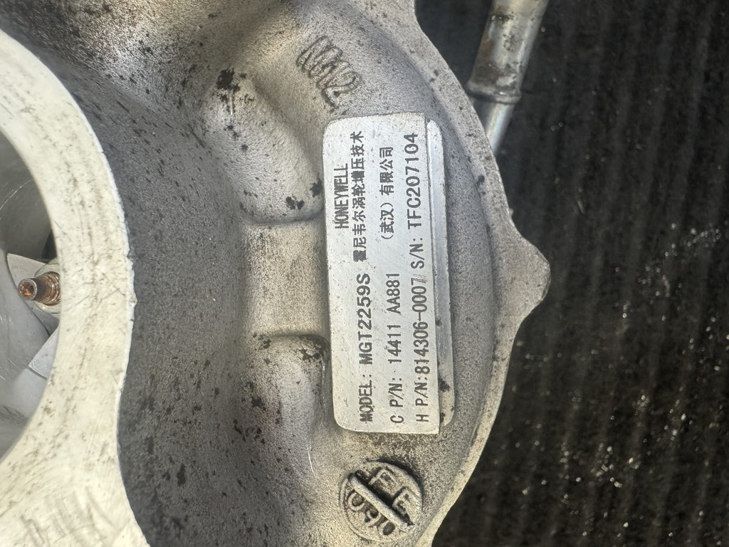 2014-2018 Subaru Forester Xt 2015-2021 Wrx Turbocharger OEM 14411AA881 - eBay image 2