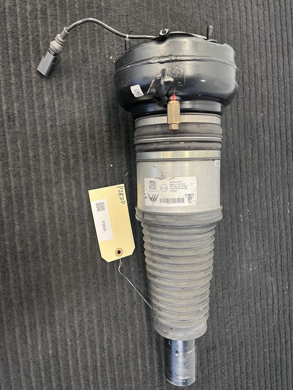 Porsche Macan 95B Front Air Suspension Strut Sport Pasm OEM 95B616039S - eBay image 1