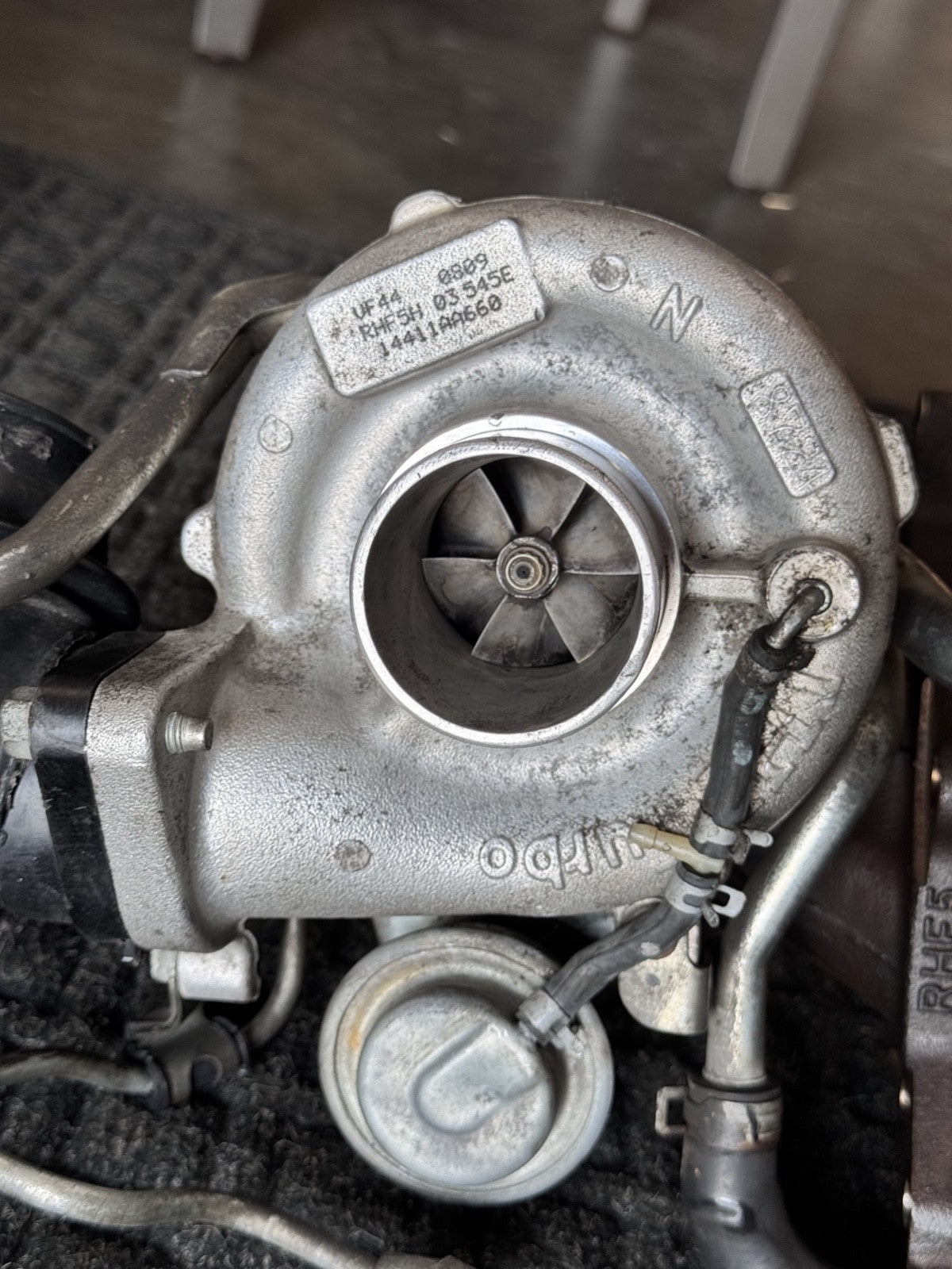 2003-2011Turbocharger VF44 RHF5H for Subaru Legacy 2.0L EJ20X EJ20 OEM14411AA660 - eBay image 4