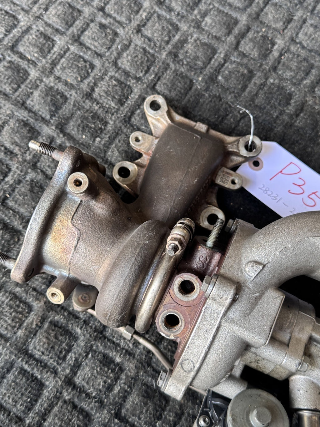 2020-2023 Hyundai Sonata 1.6L Turbo Turbocharger Turbine OEM 28231-2M820 G4FP - eBay image 2