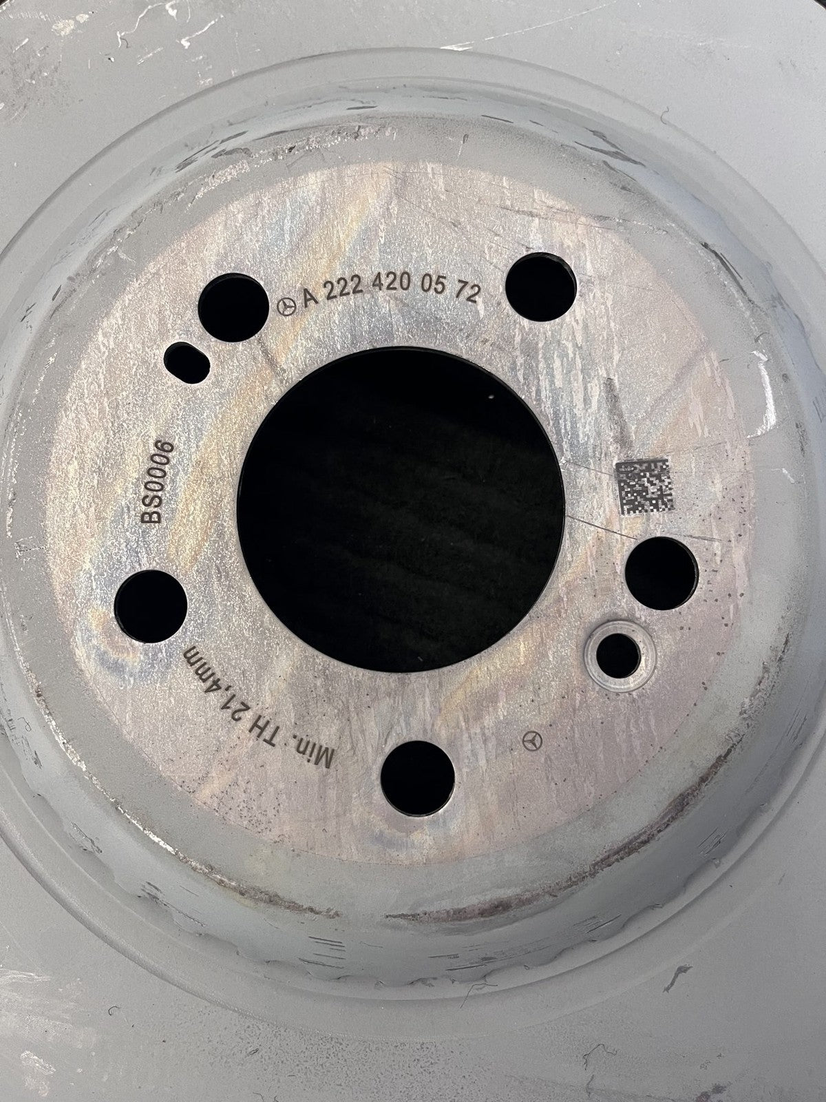 2014-2021 Mercedes-Benz S550 S560 Maybach Rear Brake Rotors Pair OEM A2224200572 - eBay image 5