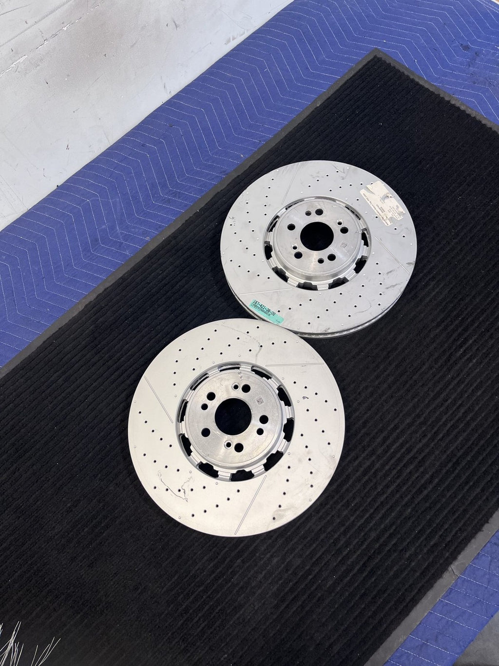 2021-2025 Mercedes-Benz GLE53 GLE63 GLS63 AMG Front Rotor Pair OEM A1674213600 - eBay image 5