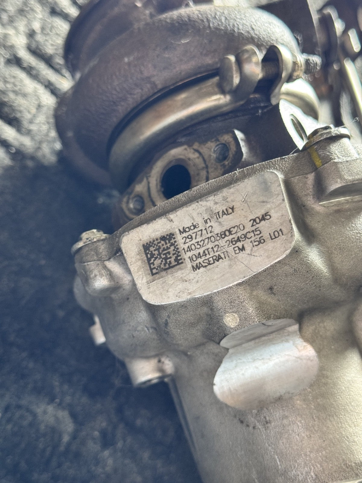 2014-2023 Maserati Ghibli Levante Quattroporte 3.0L V6 Turbocharger OEM 297712 - eBay image 6