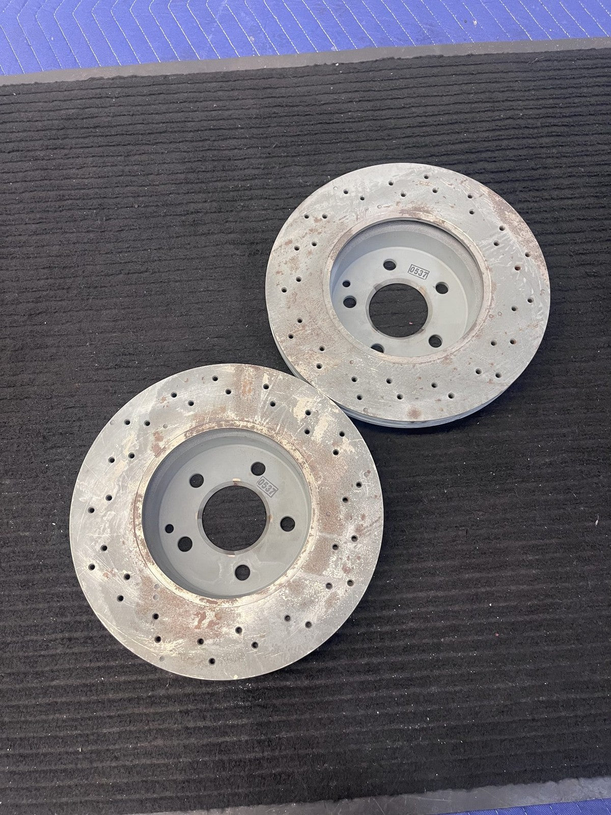 2008-2015 Mercedes-Benz C250 C300 C350 Front Brake Rotor Pair A204421361290 OEM - eBay image 3