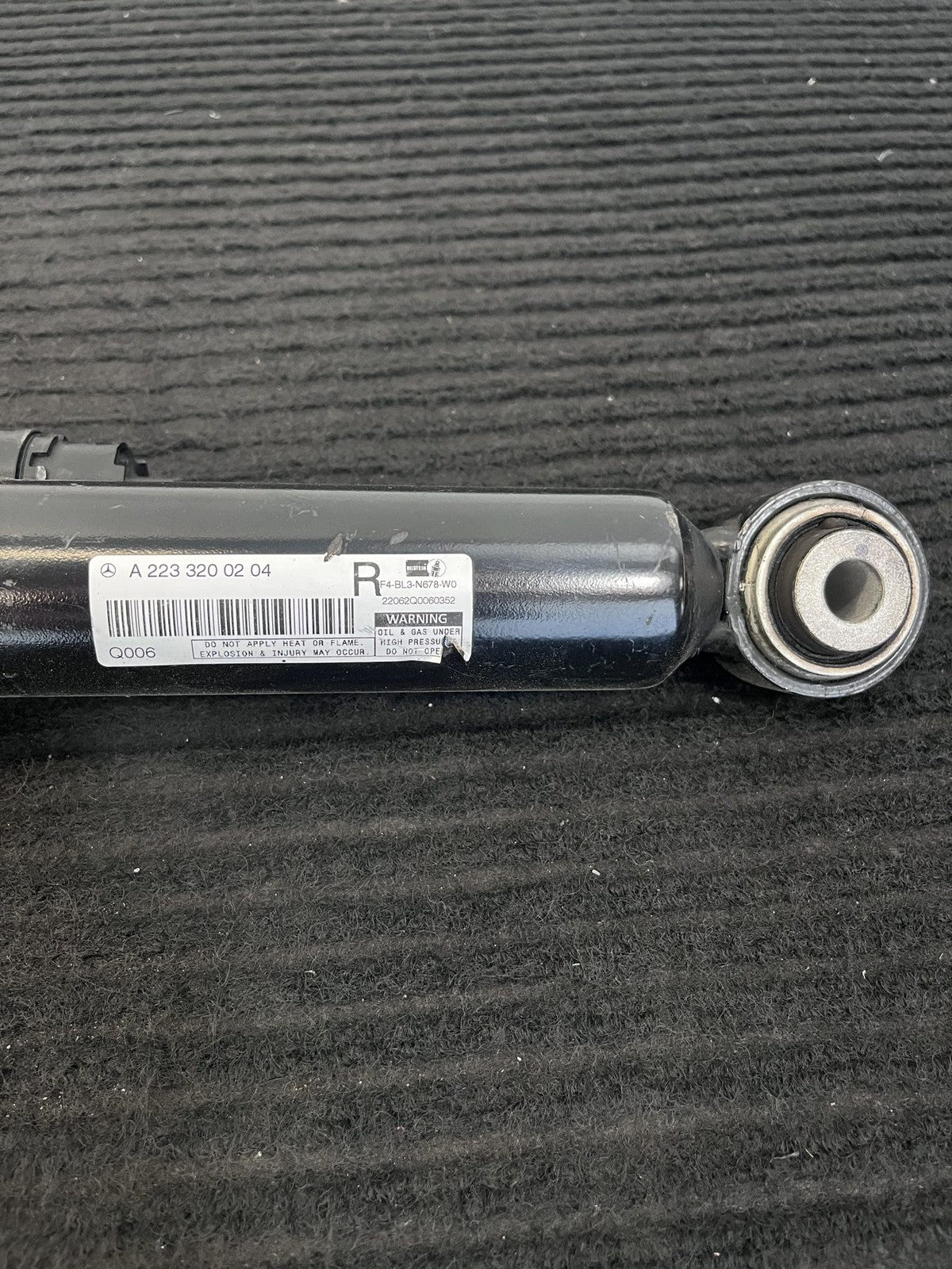2021-2024 Mercedes-Benz S-Class W223 Rear Right Airmatic Strut OEM A2233200204 - eBay image 2