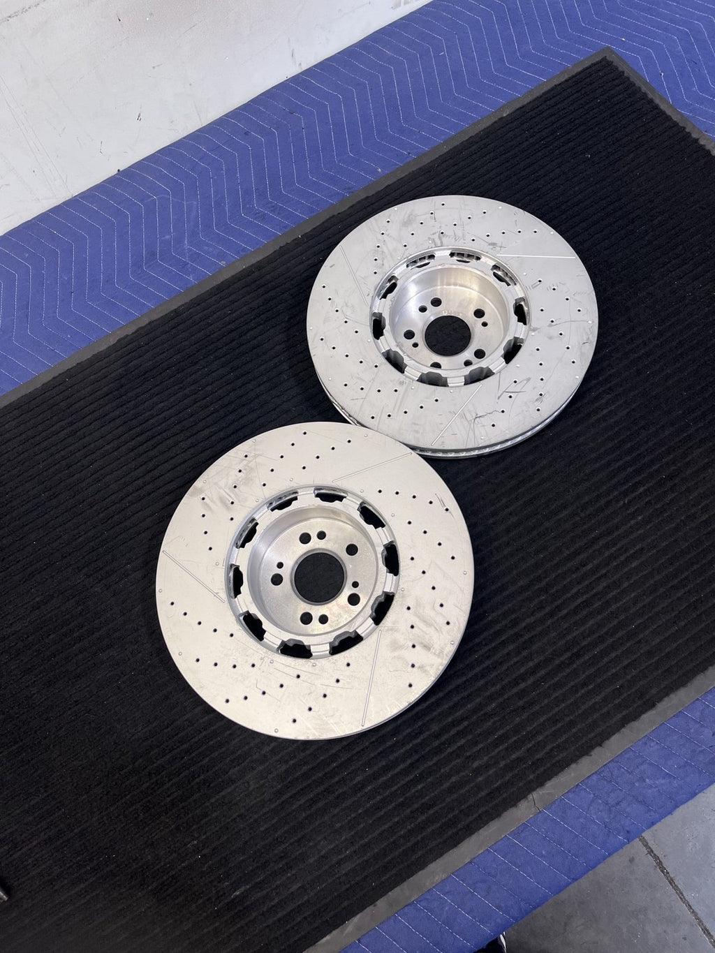2021-2025 Mercedes-Benz GLE53 GLE63 GLS63 AMG Front Rotor Pair OEM A1674213600 - eBay image 2