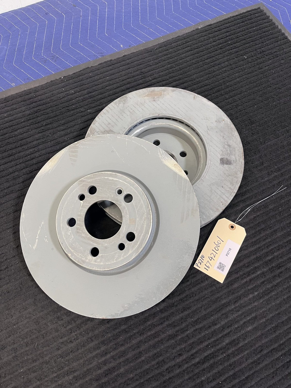 2020-2023 GLE350 2020-2021 GLE450 GLE580 Front Brake Rotors Pair OEM A1674210601 - eBay image 1
