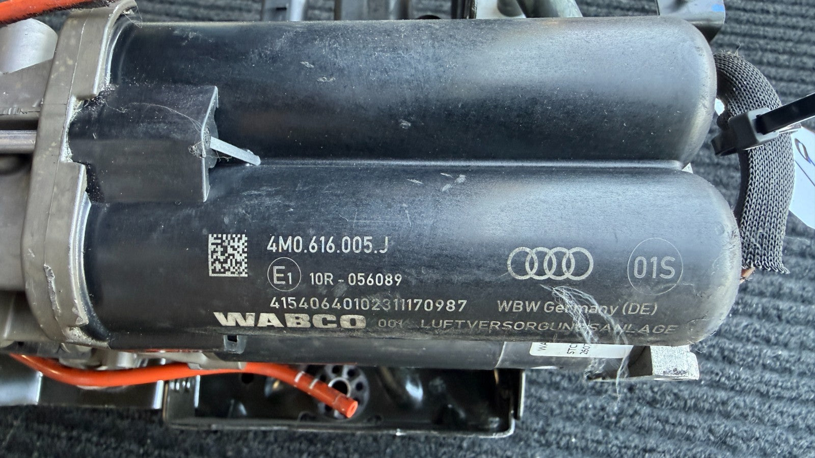 2019-2021 Audi A8 Quattro 3.0L 4.0L A/C Compressor w/ Bracket OEM 4N0616005J - eBay image 2