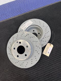 2000-2006 Mercedes-Benz CL500 2003-2006 S430 S500 Front Rotors Pair OEM A220421091264 - eBay image 1