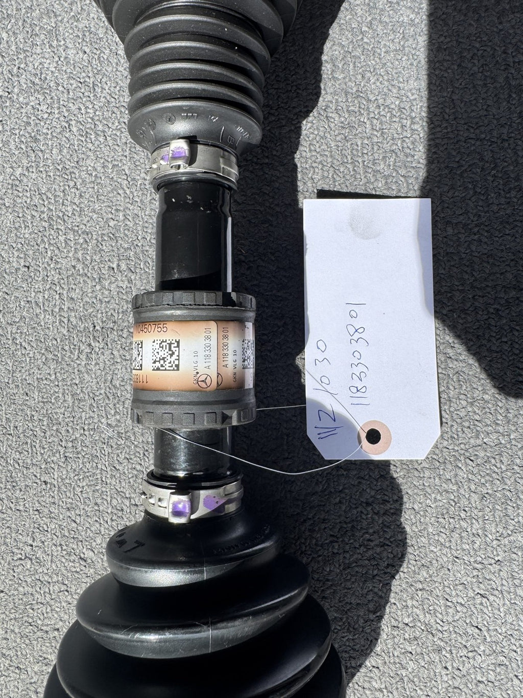 2021-2022 Mercedes-Benz AMG GLB35 X247 Front Left Cv Axle OEM A1183303801 - eBay image 6