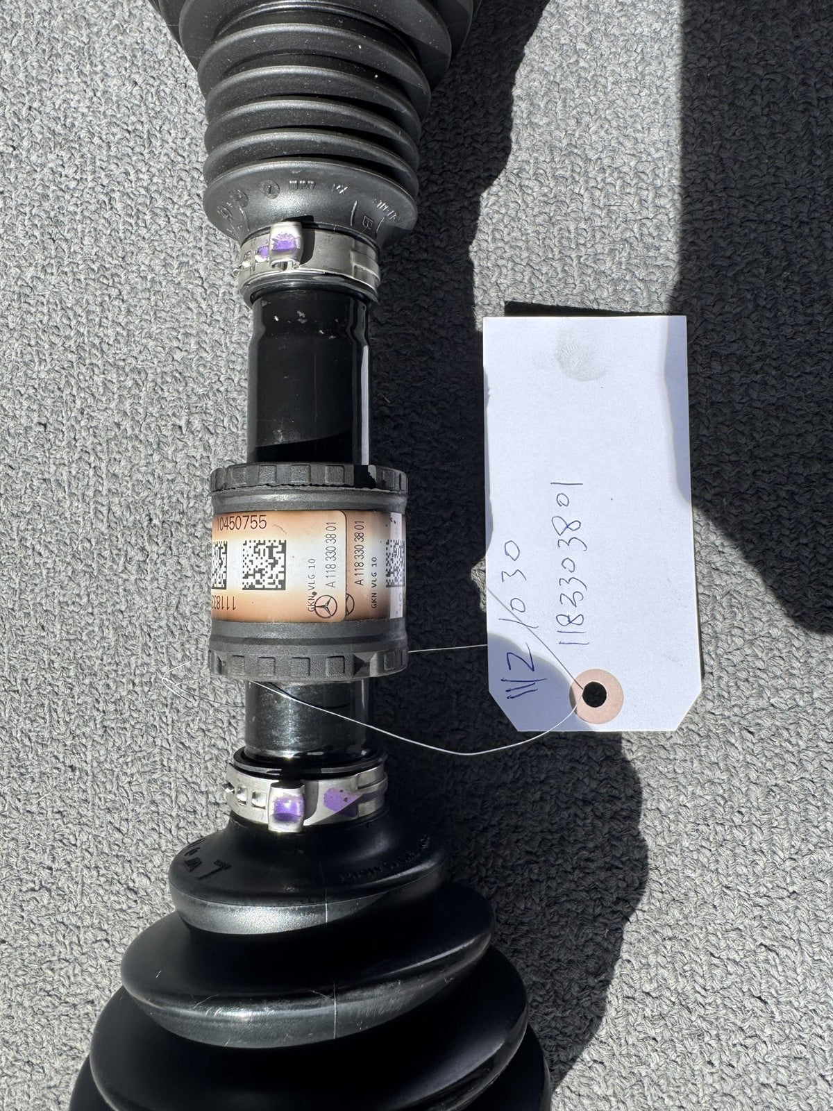 2021-2022 Mercedes-Benz AMG GLB35 X247 Front Left Cv Axle OEM A1183303801 - eBay image 6