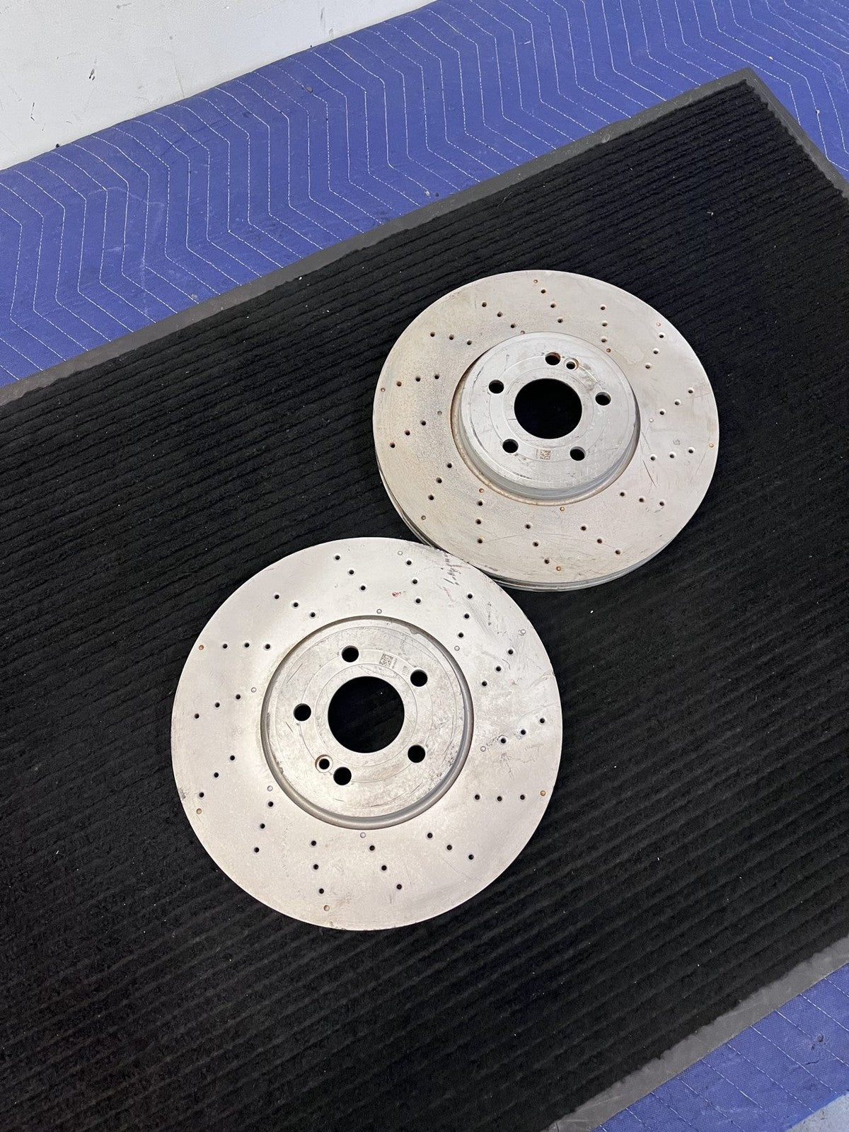 2020-2025 Mercedes-Benz CLA35 CLA45 GLA35 GLA45 GLB35 Front Rotors OEM A1774211000 - eBay image 2