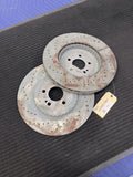 2021-2026 Mercedes-Benz S500 S580 W223 Rear Drilled Brake Rotors Pair OEM A2234233400 - eBay image 1