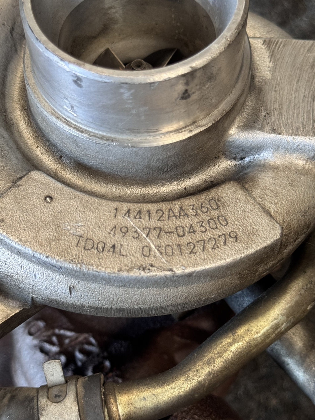 2002-2007 Subaru Impreza Forester XT 2.0L TD04 Turbo Turbocharger OEM 14412AA360 - eBay image 9