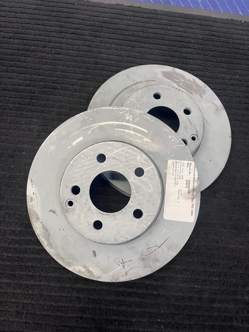 2003-2009 Mercedes-Benz E320 E350 Front Brake Rotor Pair OEM StarParts A211421081290 - eBay image 3