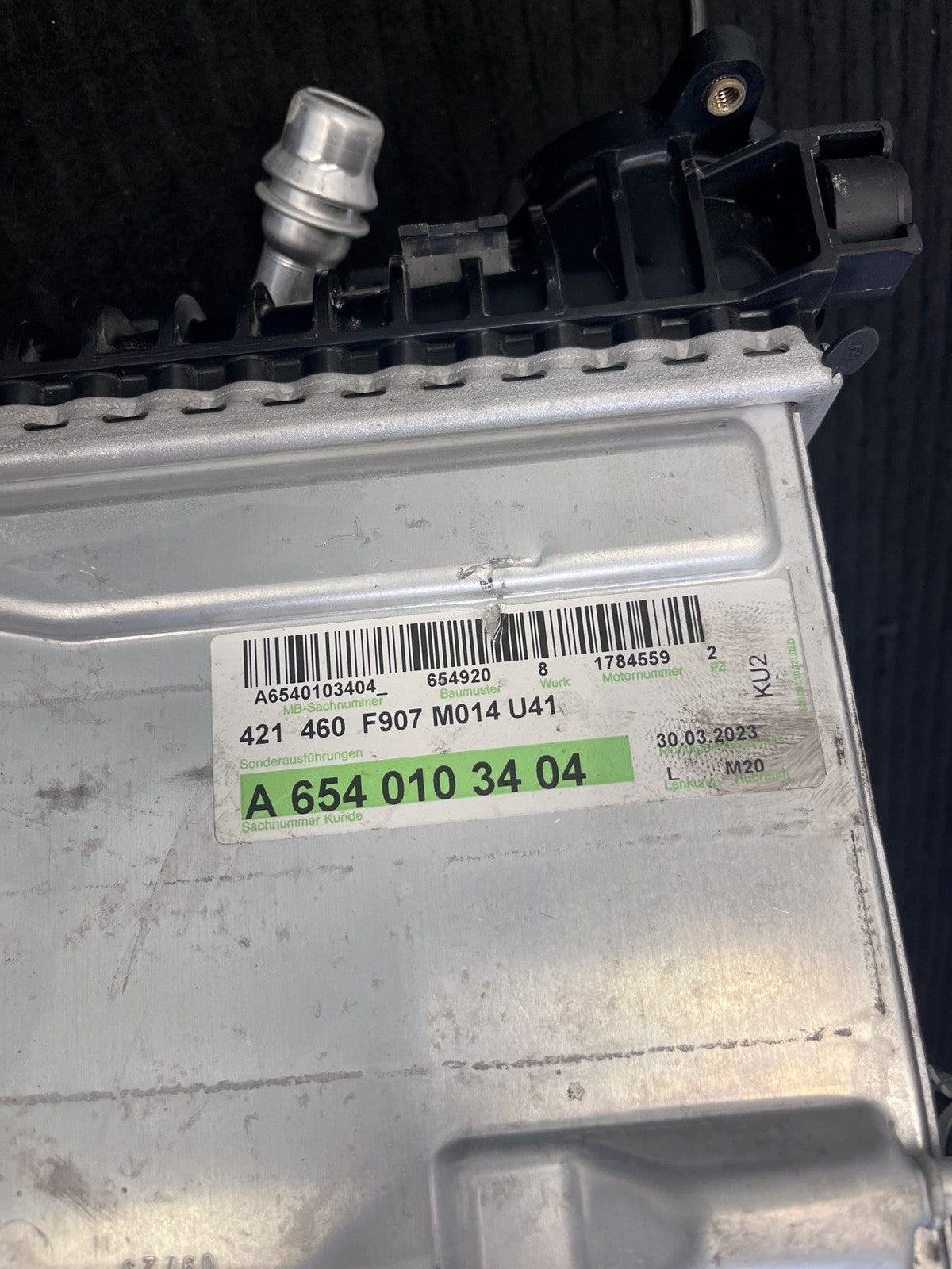 2023-2025 Mercedes-Benz Sprinter OM654 Charge Air Cooler Intercooler OEM A6540904101 - eBay image 3
