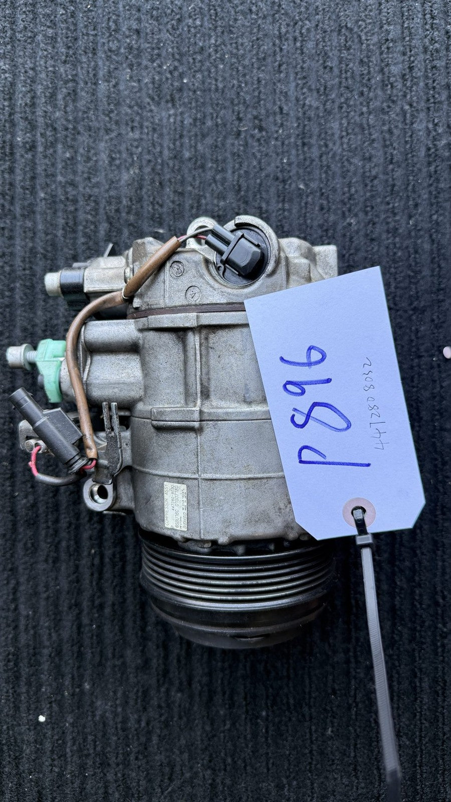 Mercedes-Benz Ml Gle Gl W166 X166 A/C Compressor OEM Denso OEM 4472808032/6SBU16C - eBay image 1