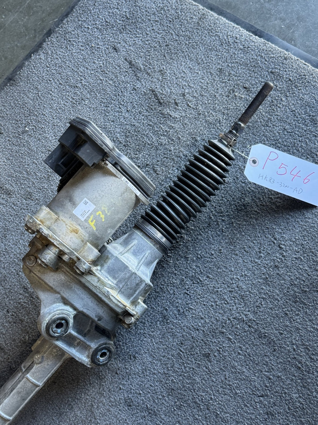 2017 Jaguar F-Pace X761 Electric Power Steering Rack Pinion OEM HK833200AD - eBay image 6