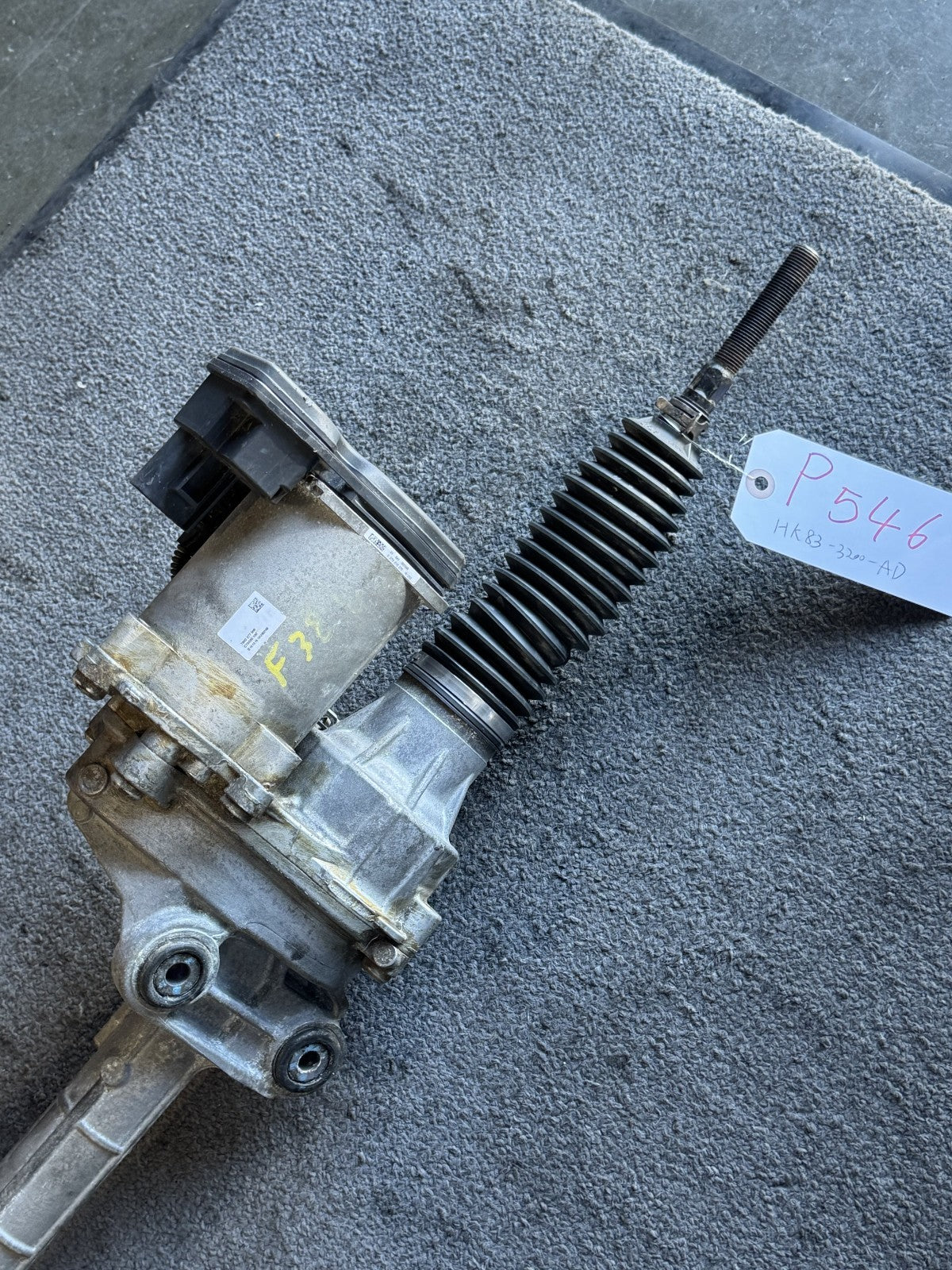 2017 Jaguar F-Pace X761 Electric Power Steering Rack Pinion OEM HK833200AD - eBay image 6