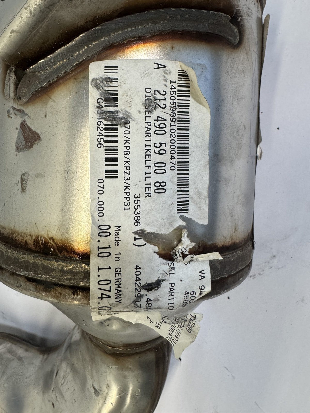 2011-2013 Mercedes-Benz E350 BlueTEC 3.0L Diesel Dpf OEM A212490590080 - eBay image 8