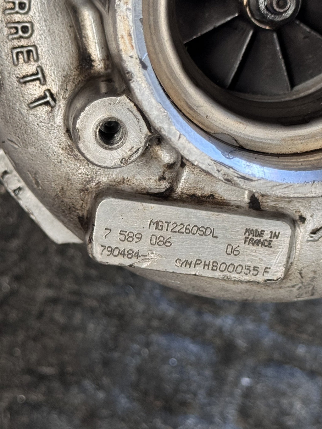 BMW E70 X5M X6M 2010 2011 2012 2013 Garrett Turbo Turbocharger OEM 7589086 - eBay image 8
