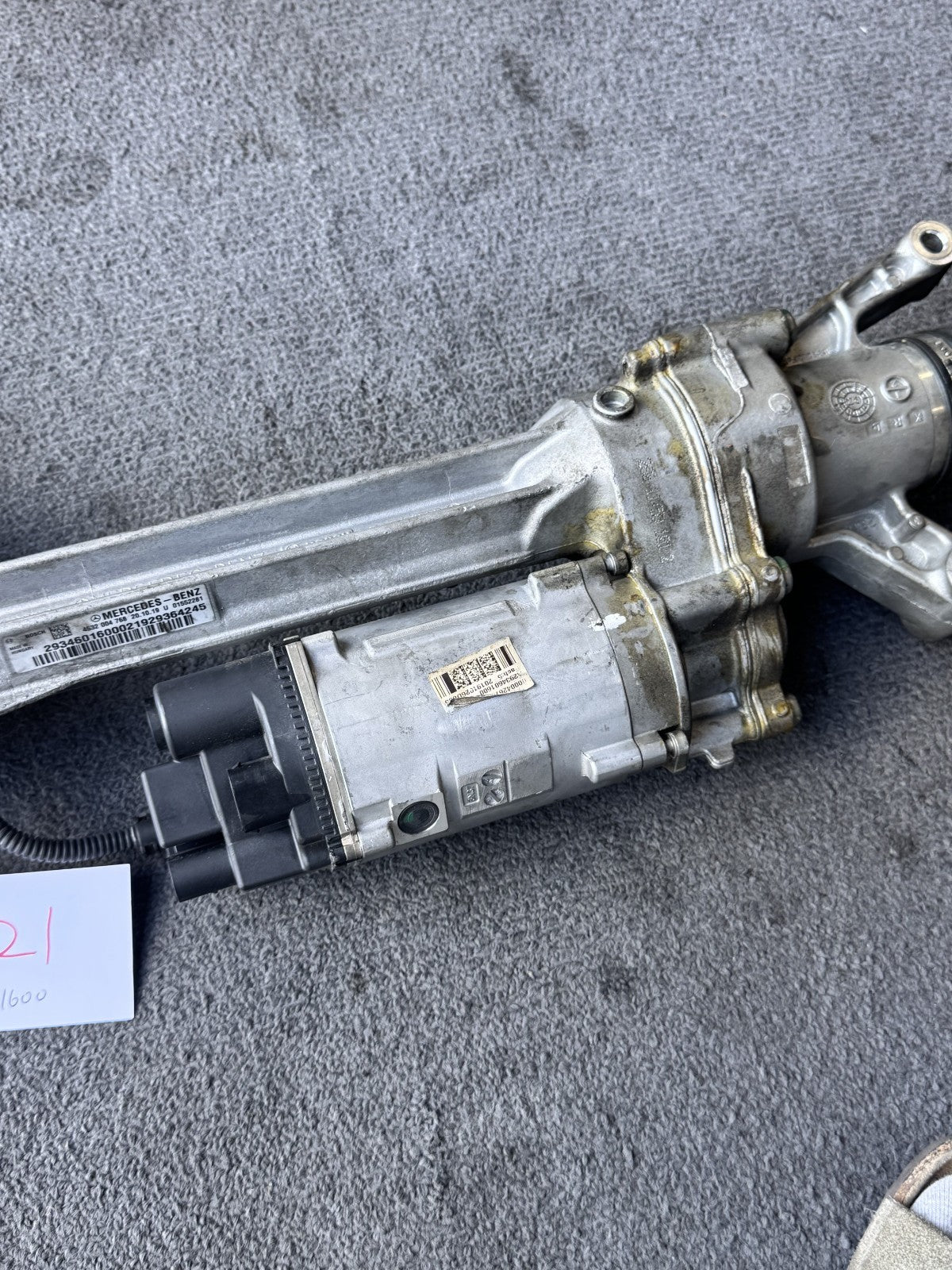 2020 Mercedes-Benz GLC300 X253 Electric Power Steering Rack Pinion OEM2934601600 - eBay image 6