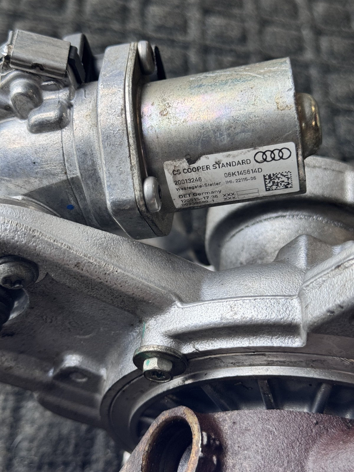 2015-2020 Audi A3 S3 VW Golf GTI 2.0T Turbocharger Manifold IS20 OEM 06K145722G - eBay image 2