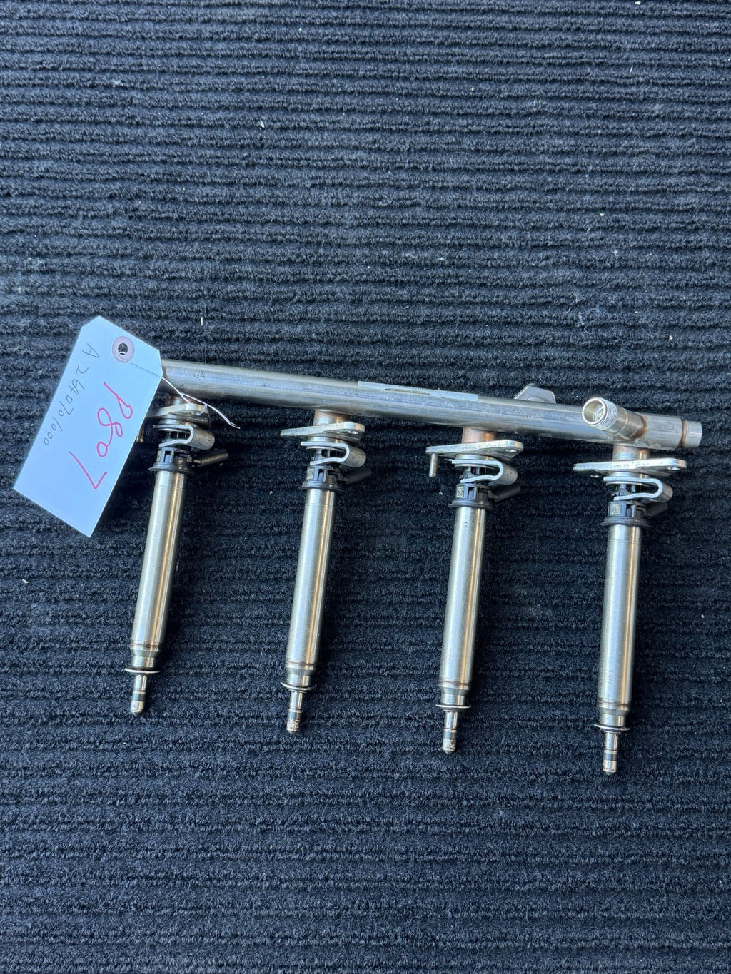Mercedes W205 M264 Fuel Injector Rail Line Petrol OEM A2640701000 - eBay image 8