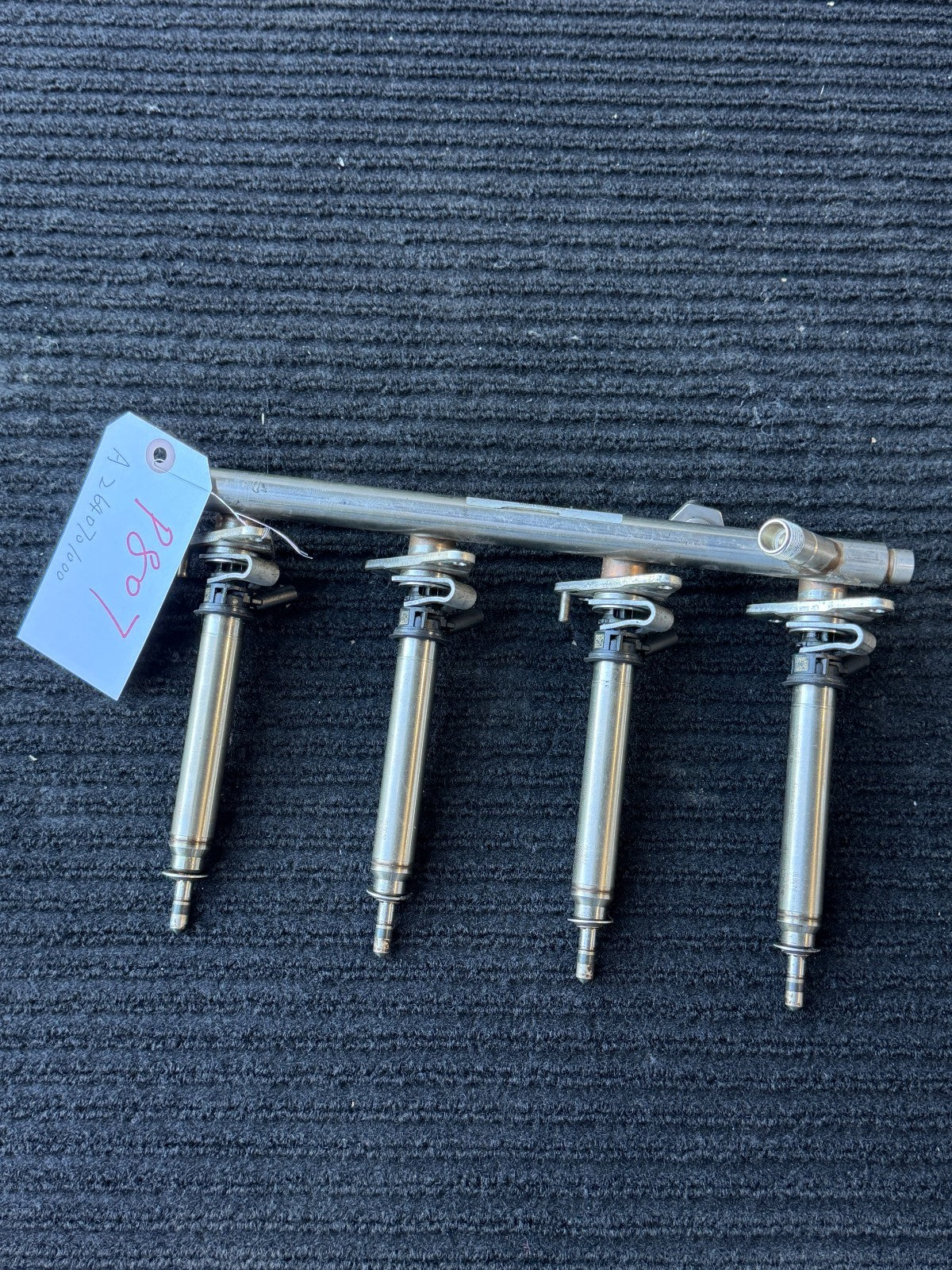Mercedes W205 M264 Fuel Injector Rail Line Petrol OEM A2640701000 - eBay image 8