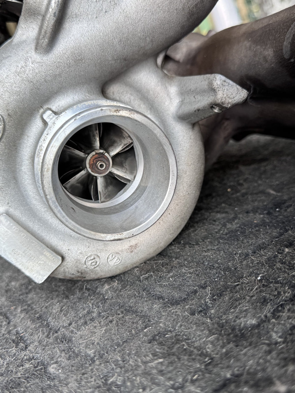 2012-2014 Hyundai Genesis Coupe 2.0L Turbocharger Turbine OEM 28231-2C600 MHI - eBay image 7