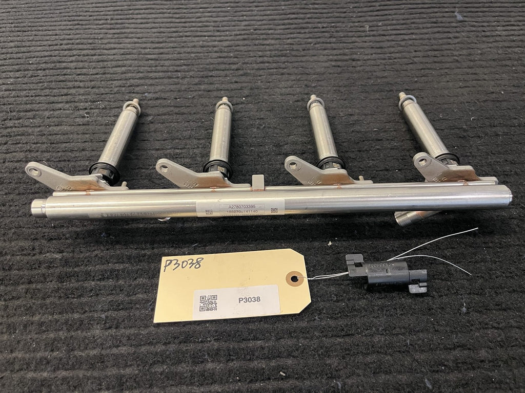 2012-2019 Mercedes-Benz S550 CLS550 GLS550 Lh Fuel Rail 4 Injectors OEM A2780703395 - eBay image 1