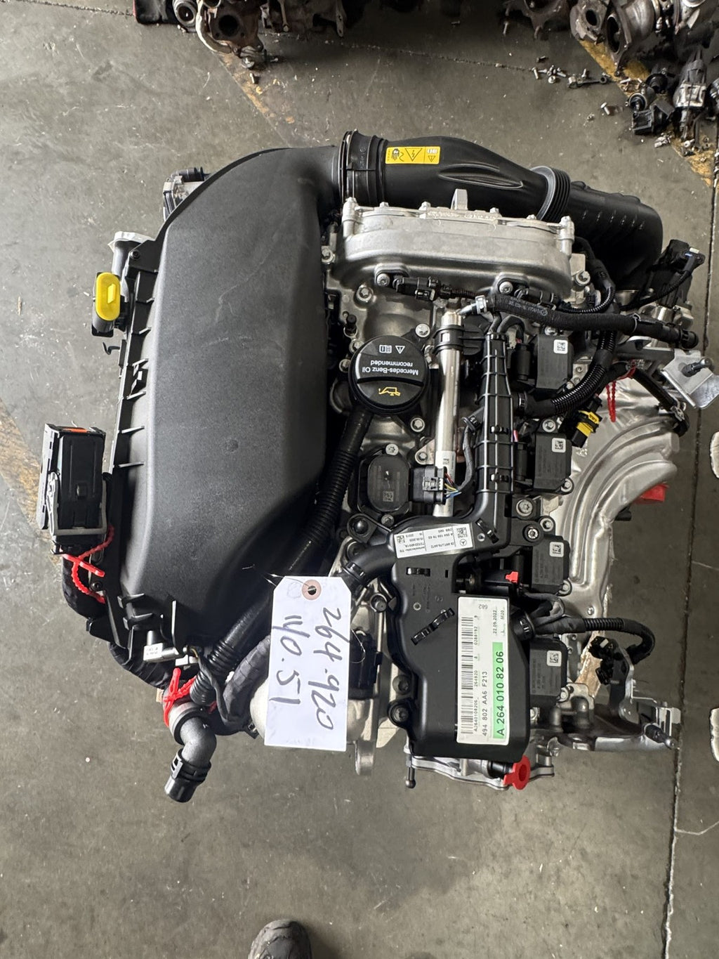 2021-2022 Mercedes-Benz E350 M264.920 2.0L Turbo Complete Engine OEM A2640108206 - eBay image 1