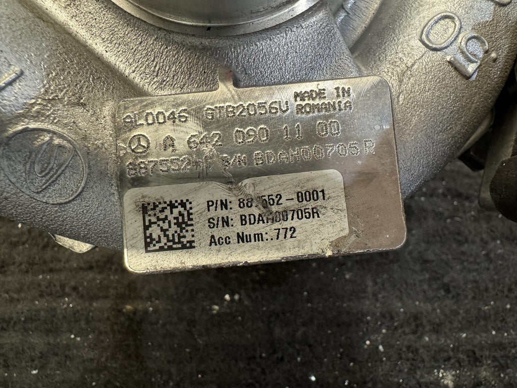 2010-2018 Mercedes-Benz Sprinter 2500 3500 3.0L Diesel Turbo OEM A6420901100 - eBay image 2