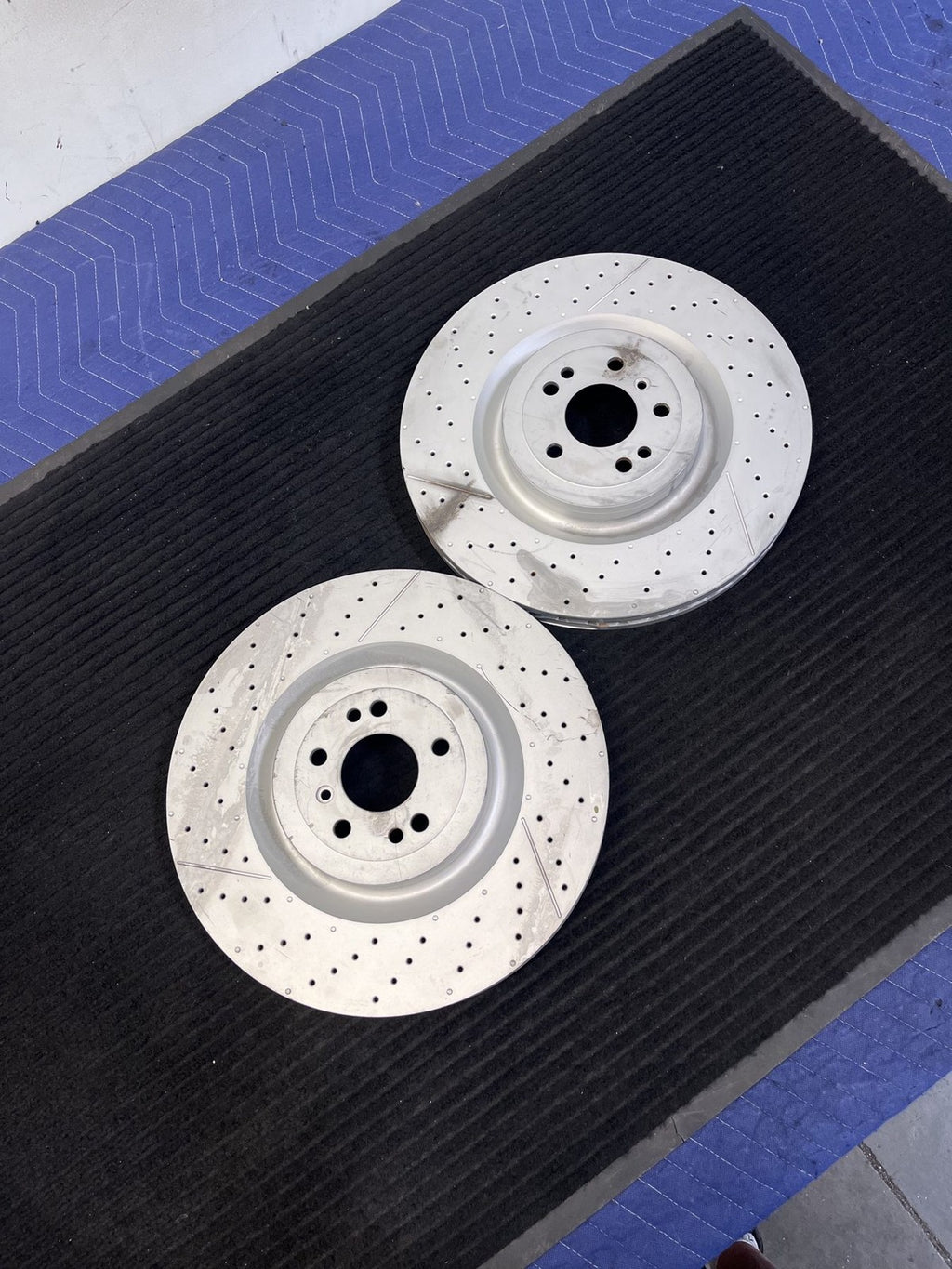2012-2019 Mercedes-Benz ML63 GL63 GLE63 GLS63 AMG Front Rotor Pair OEM A1664210512 - eBay image 4