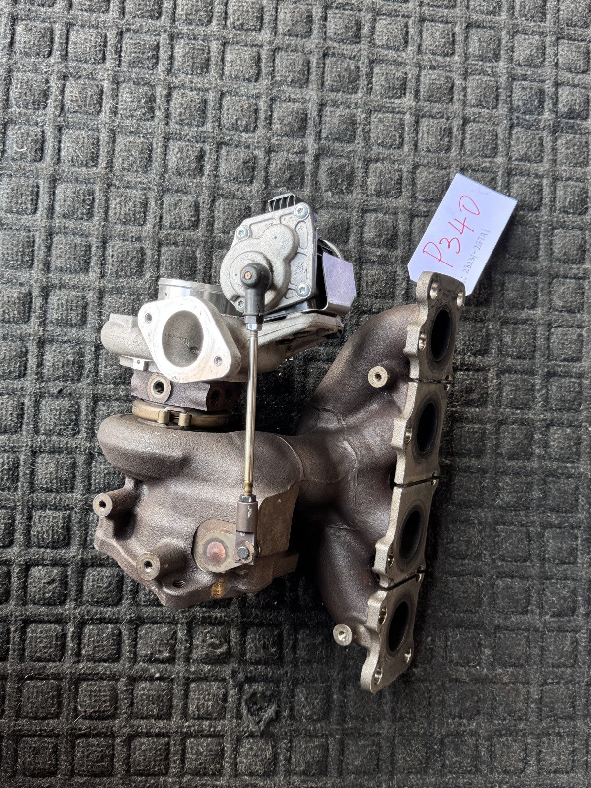 2017-2020 Hyundai Santa Fe 2.0L Turbocharger Turbine OEM 28231-2GTA1 TD04L6 - eBay image 1